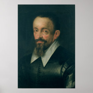 Poster Johannes Kepler, astronome, c.1612