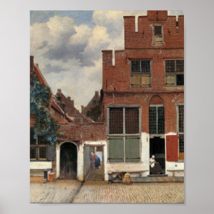 Poster Johannes Vermeer - Petite Rue