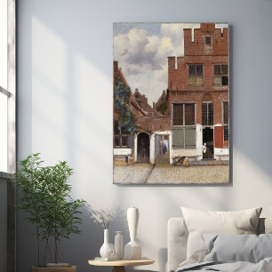 Poster Johannes Vermeer, Vue Des Maisons À Delft