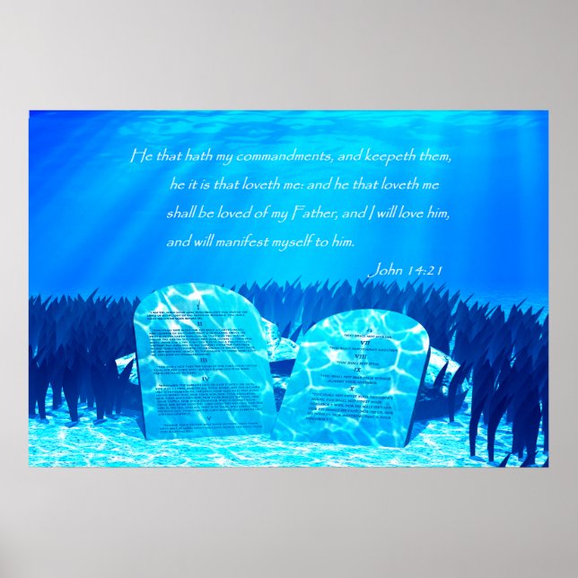 Poster John 14:21 (Devant)