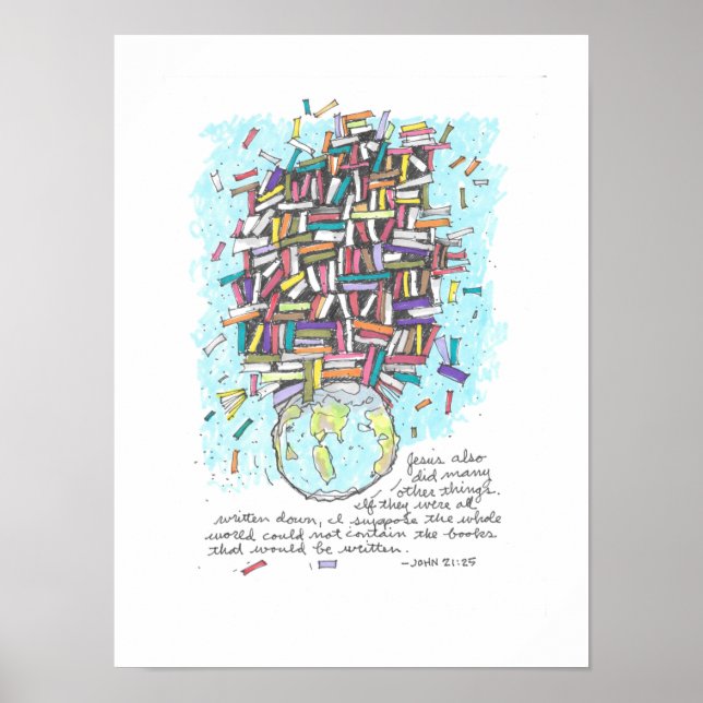 POSTER JOHN 21:25 (Devant)