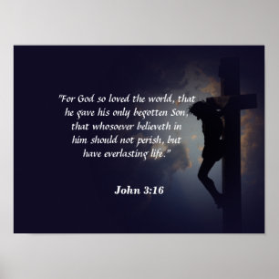 Poster John 3:16