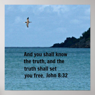 Poster John 8:32