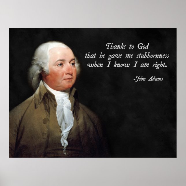 Poster John Adams (Devant)