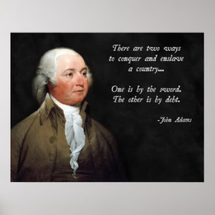 Poster John Adams Dette et épée
