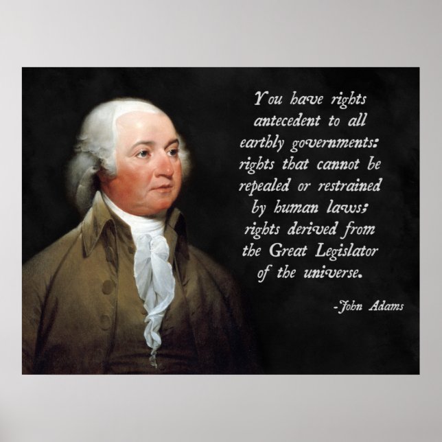 Poster John Adams Droit naturel (Devant)