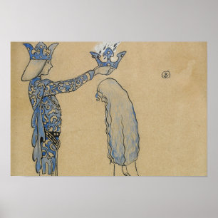 Poster John Bauer - Alors, mettez le Prince à la Couronne