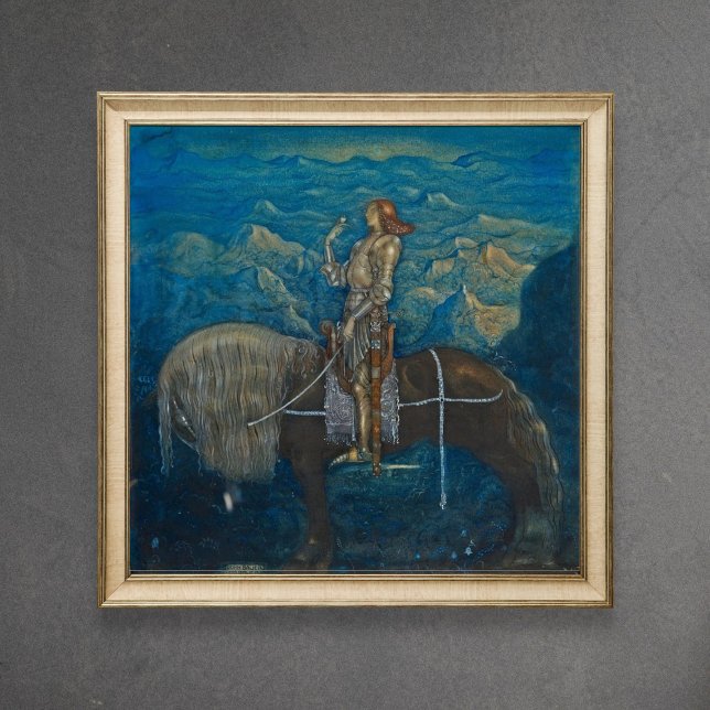 Poster John Bauer Chevalier de Parmi les Gnomes (Créateur téléchargé)