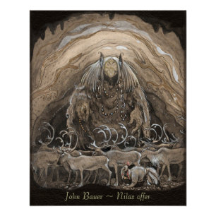 Poster John Bauer Nilas offer CC0499