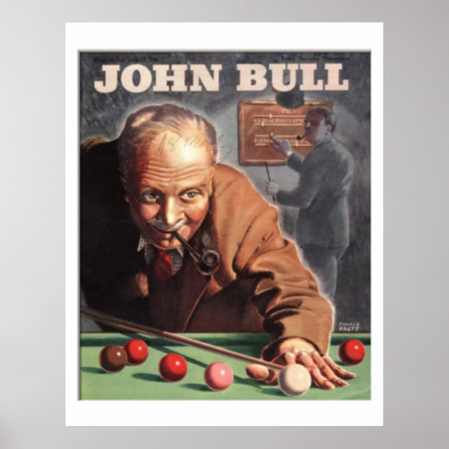 Poster John Bull (Devant)