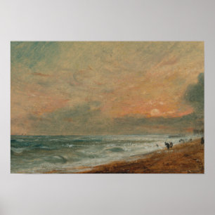 Poster John Constable - Hove Beach