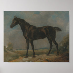 Poster John Constable - L'écurie noire du gendarme d'or