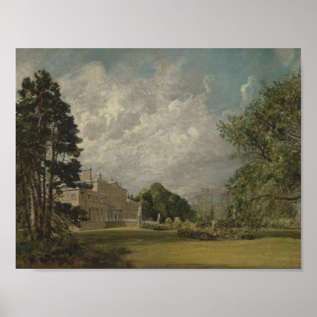 Poster John Constable - Malvern Hall, Warwickshire (Devant)