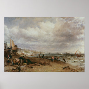 Poster John Constable   Marine Parade et Old Chain Pier,
