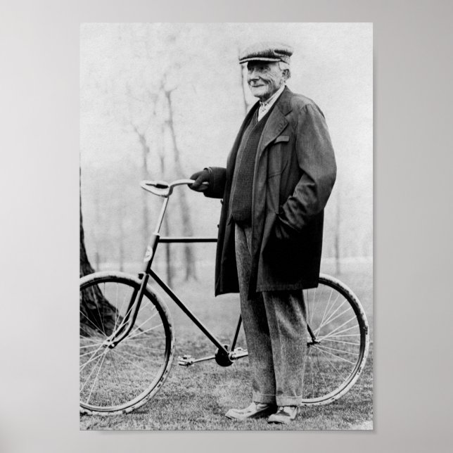 Poster John D. Rockefeller à vélo - 1913 (Devant)
