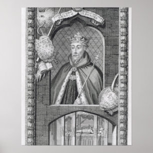 Poster John de décharné, duc de Lancaster (1340-99) après