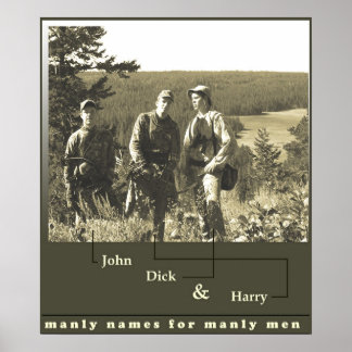 Poster John Dick et Harry