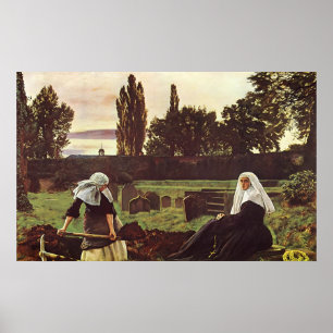 Poster John Everett Millais La Vale du repos