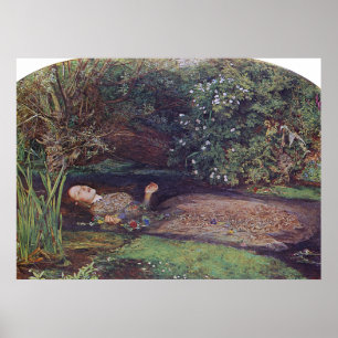 Poster John Everett Millais Ophelia