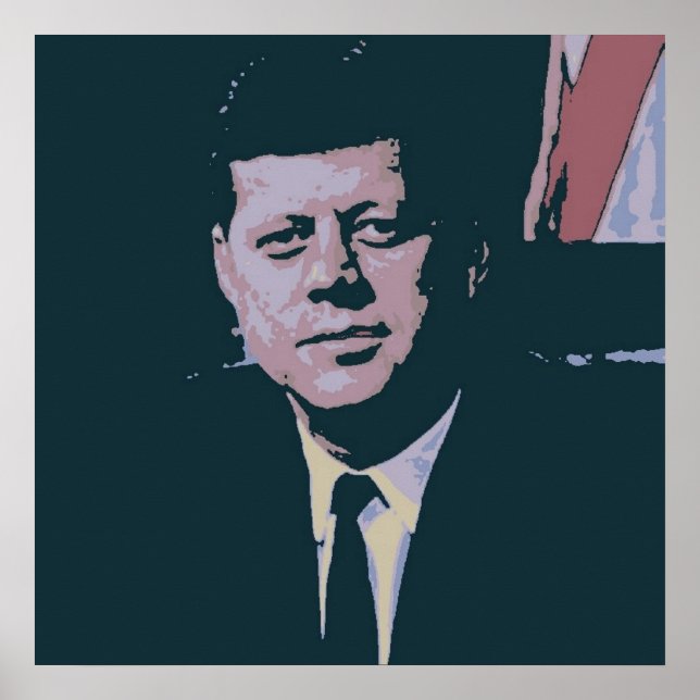 Poster John F. Kennedy (Devant)