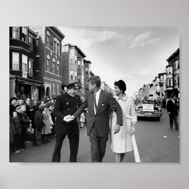 Poster John F. Kennedy à East Boston (Devant)