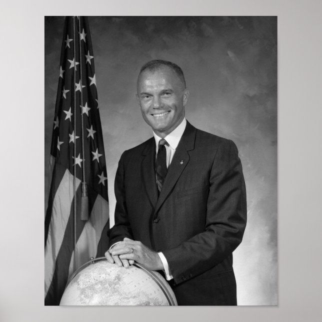 Poster John Glenn (Devant)