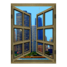 John Hancock Skyline 6 Volet Ouvrir la fenêtre Pos