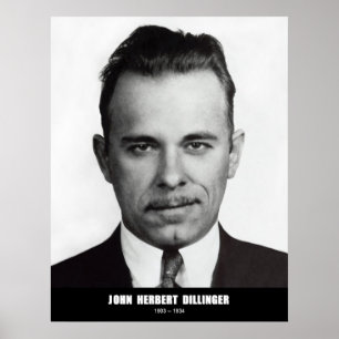 Poster John Herbert Dillinger
