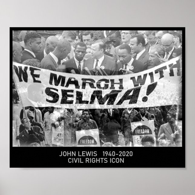 Poster John Lewis - Civil Rights Icon (Devant)