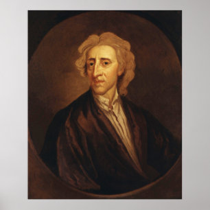 Poster John Locke by Sir Godfrey Kneller