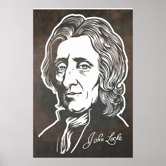 Poster John Locke Imprimer (Devant)