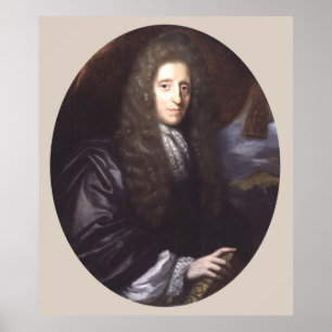 Poster John Locke par Herman Verelst
