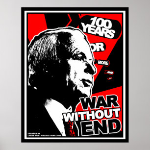 Poster John McCain : La guerre sans fin