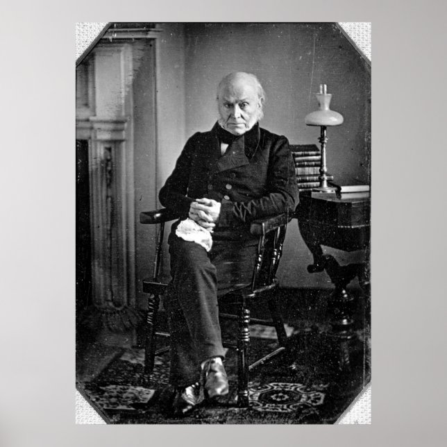 Poster John Quincy Adams (Devant)