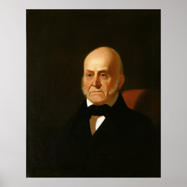Poster JOHN QUINCY ADAMS Portrait de George Caleb Bingham (Devant)