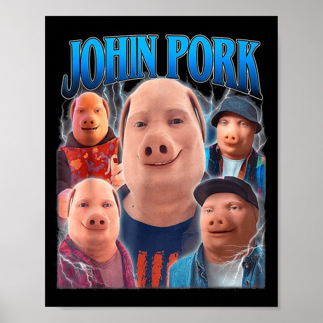 Poster John Rk Meme Humor Men Women  (Devant)