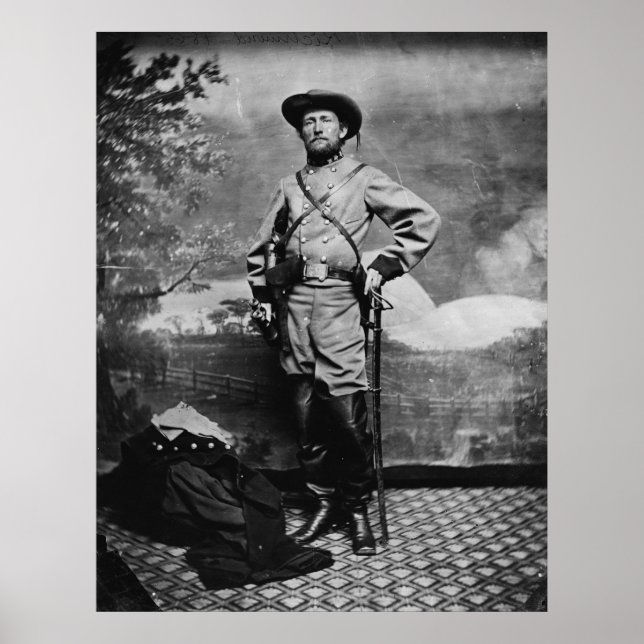 Poster John S. Mosby (Devant)