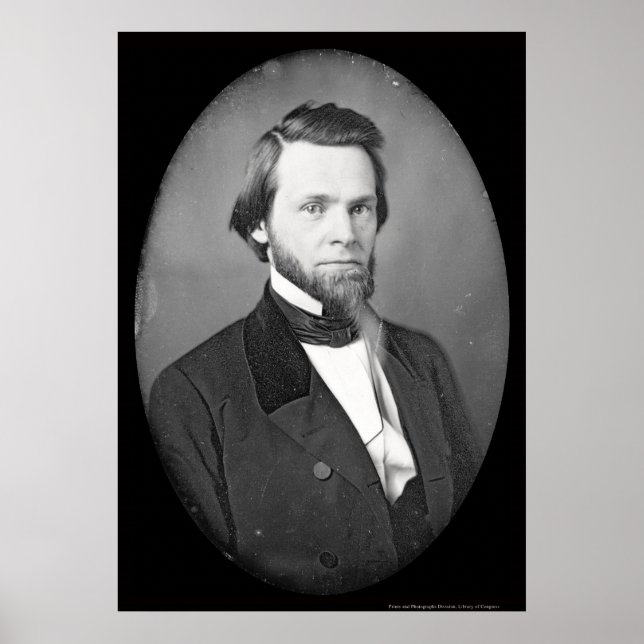 Poster John Sherman Ohio Daguerreotype 1846 (Devant)