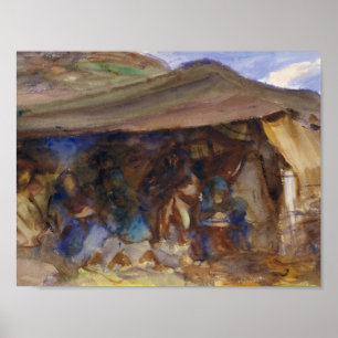 Poster John Singer Sargent - Bedouin Tent