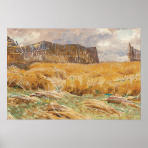 Poster John Singer Sargent - Camouflaged Field en France