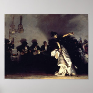 Poster John Singer Sargent- El Jaleo