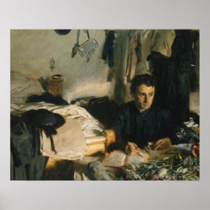 Poster John Singer Sargent - Padre Sebastiano