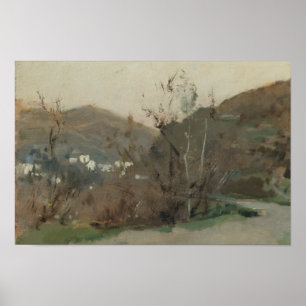 Poster John Singer Sargent - Paysage espagnol
