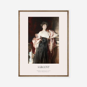 Poster John Singer Sargent Portrait de Lady Helen Vincent