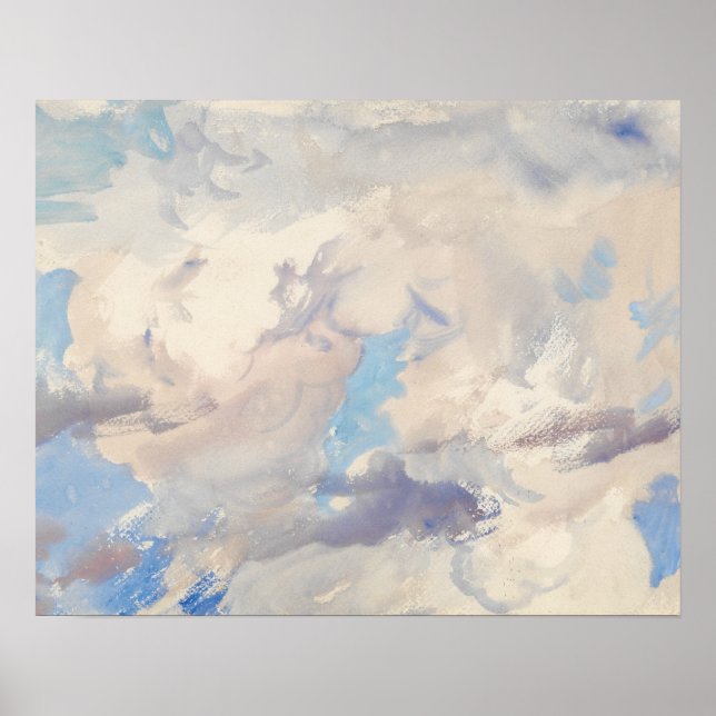 Poster John Singer Sargent - Sky (Devant)