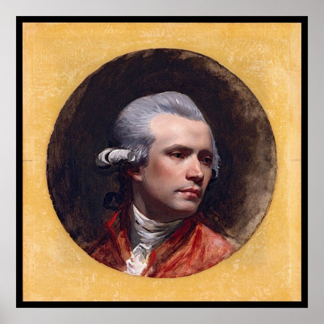 Poster John Singleton Copley / Autoportrait / (Devant)