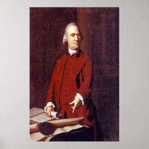 Poster John Singleton Copley / Samuel Adams (1772) /