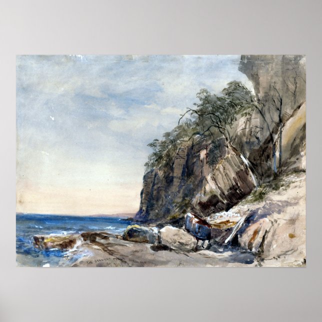 Poster John Skinner Prout Les Déchets Dergone, Hobarton (Devant)