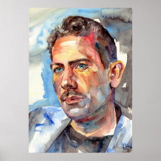 Poster John Steinbeck Portrait