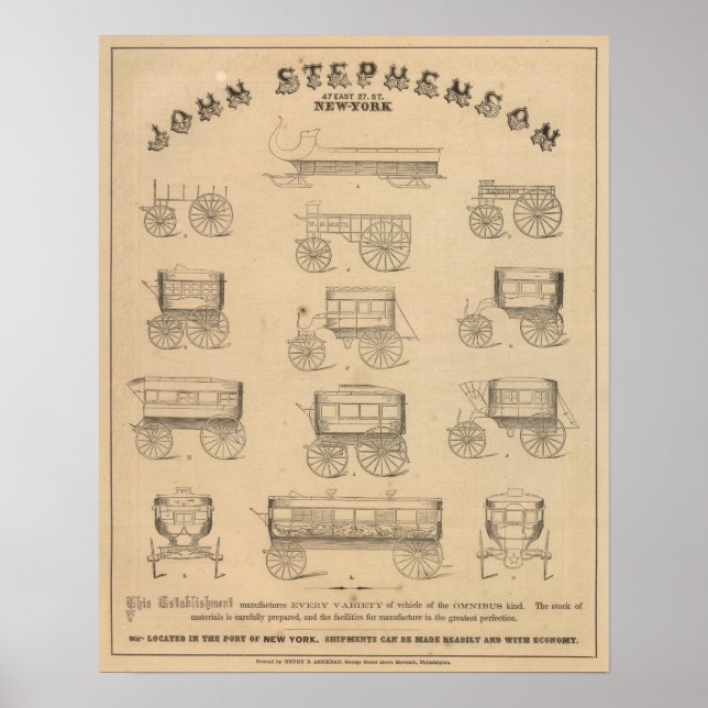 Poster John Stephenson (Devant)